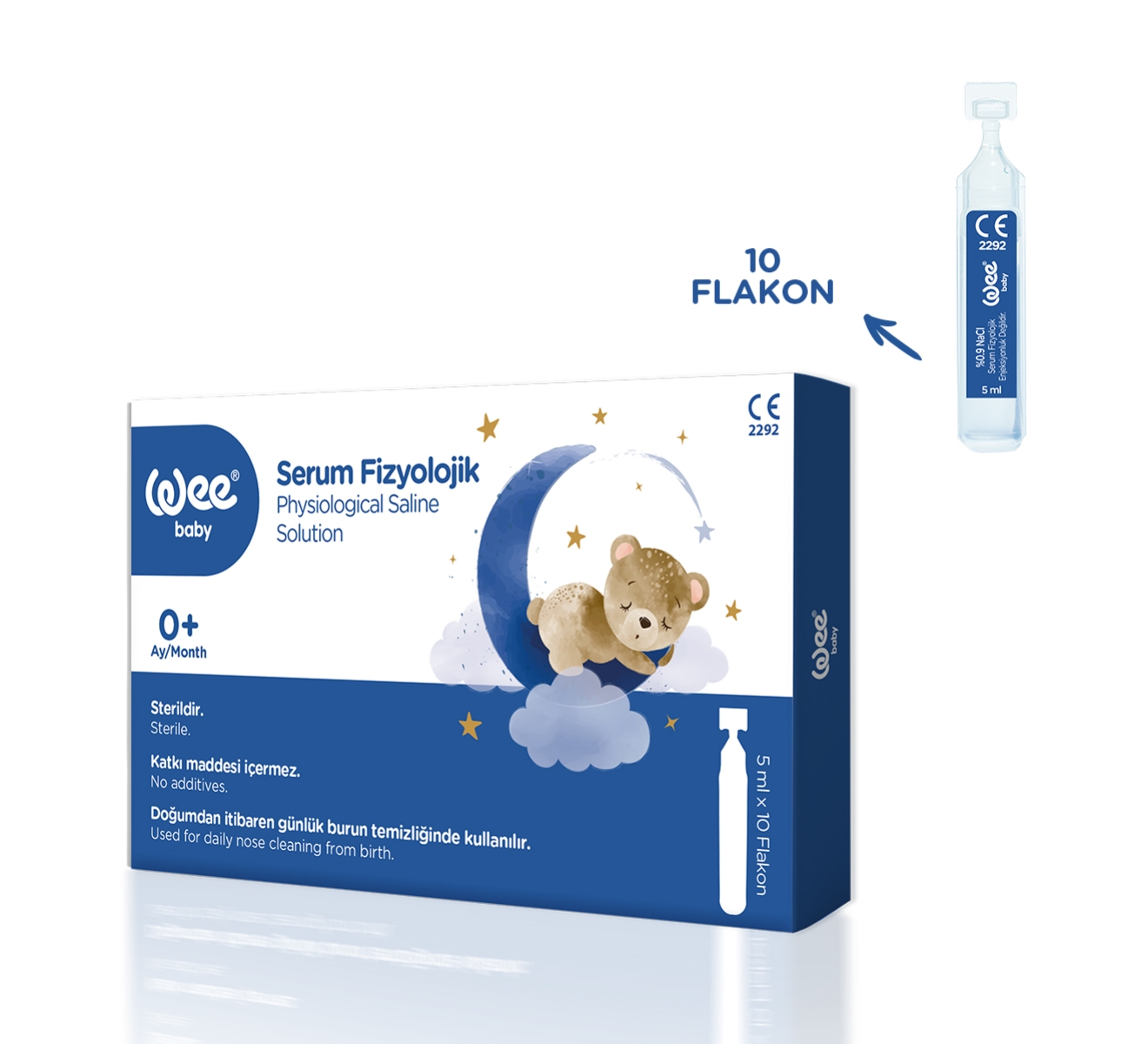 Стерилен физиологичен серум, ампули 5 ml, 10 бр.